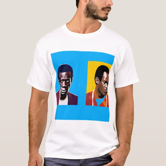 Miles Davis and John Coltrane tee shirt (Front)