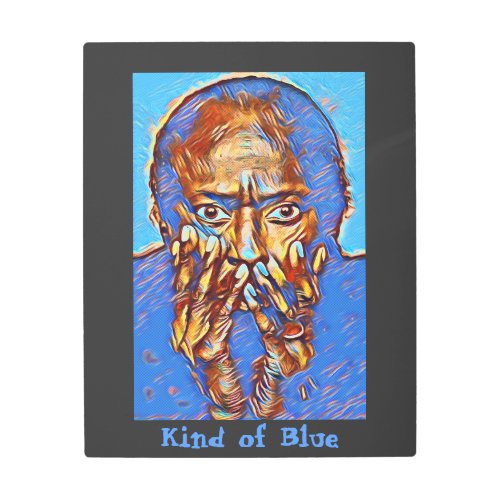 Miles Davis Kind of Blue Metal Wall Art