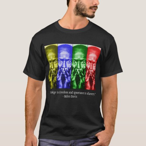 Miles Davis Knowledge Tee Shirt