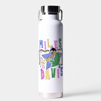 Miles Davis Water Bottle