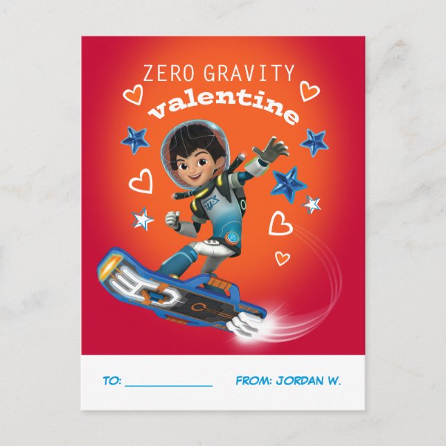 Miles from Tomorrowland Holiday Postcard (Front)