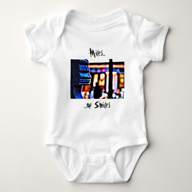 Miles of Smiles - Paris Baby Bodysuit (Front)