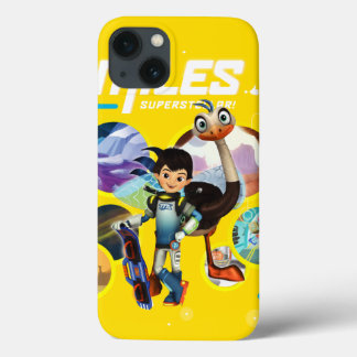 Miles Superstellar & MERC Robotic Sidekick iPhone 13 Case