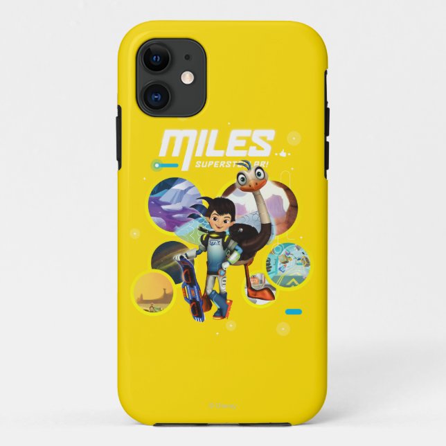 Miles Superstellar & MERC Robotic Sidekick Case-Mate iPhone Case (Back)