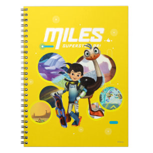 Miles Superstellar & MERC Robotic Sidekick Notebook