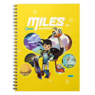 Miles Superstellar &amp; MERC Robotic Sidekick Notebook