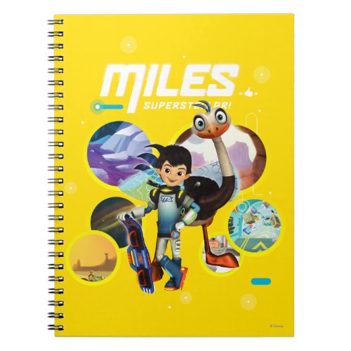 Miles Superstellar  MERC Robotic Sidekick Notebook