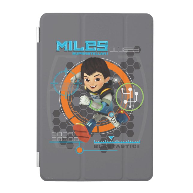 Miles Superstellar Running Graphic iPad Mini Cover (Front)