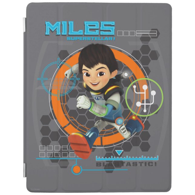 Miles Superstellar Running Graphic iPad Smart Cover (Front)