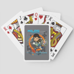 Miles Superstellar Running Graphic Poker Cards