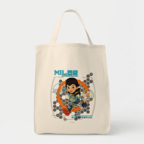 Miles Superstellar Running Graphic Tote Bag