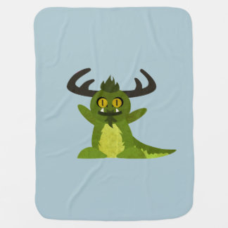 Miles the Monster Stroller Blanket