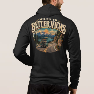 Miles to Better Views Vintage Mountain Road Hoodie