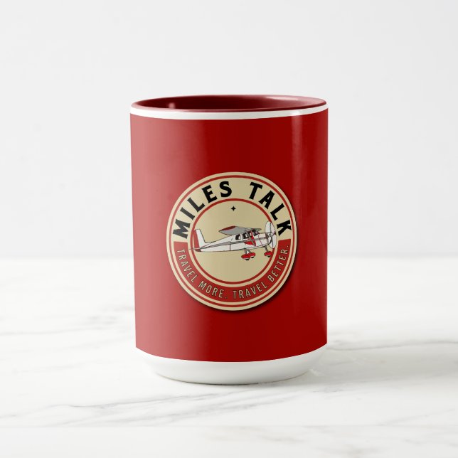 MilesTalk Mug in Red (Center)