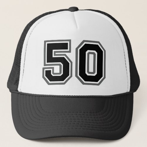 Milestone 50th Birthday Trucker Hat