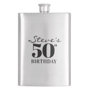 Milestone Birthday Flask