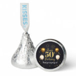 Milestone Birthday Gold Black Hershey®'s Kisses®
