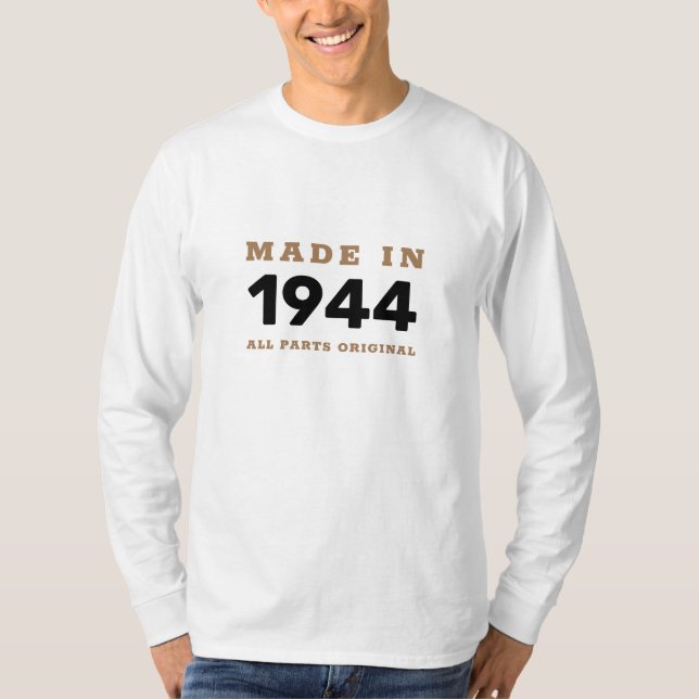 Milestone Birthday Long Sleeve T-Shirt (Front)