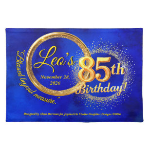 Milestone Birthday Placemats
