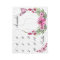 Milestone Pink Watercolor Wreath Baby Keepsake