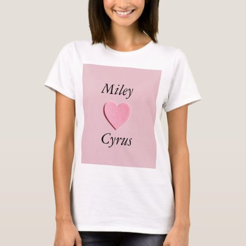 Miley Cyrus shirt