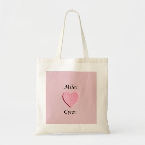 Miley Cyrus shirt Tote Bag