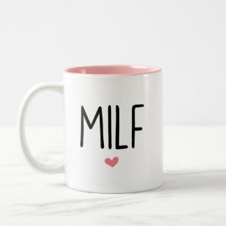 MILF Congratulations Coffee Mug, MILF Two-Tone Coffee Mug