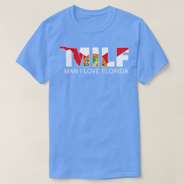 MILF Florida State Flag TShirt (Design Front)