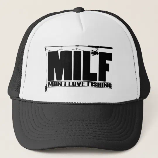 Man i love fishing hat clearance