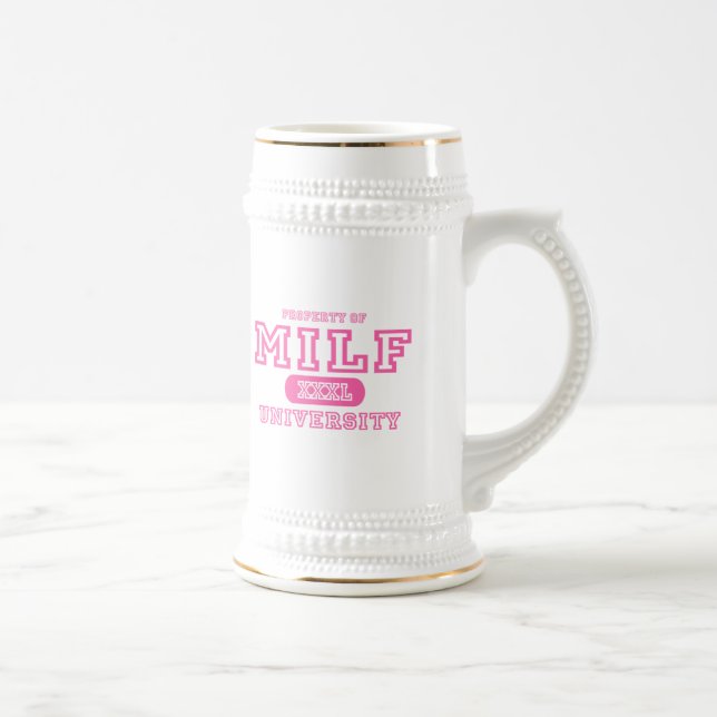 MILF University Beer Stein (Right)