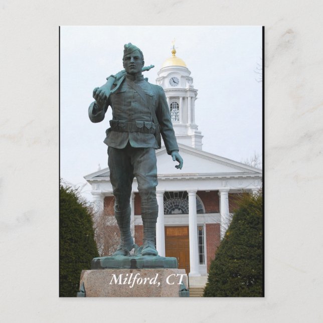 Milford, CT Postcard (Front)