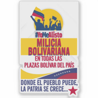 MILICIA BOLIVARIANA STICKER