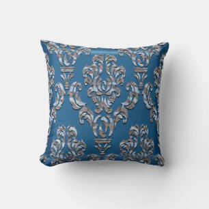 Miliscent Chancery Damask Throw Pillow
