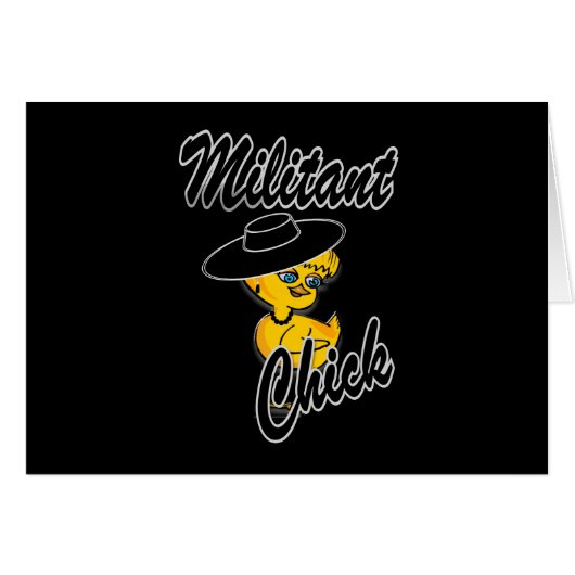 Militant Chick #4 (Front Horizontal)