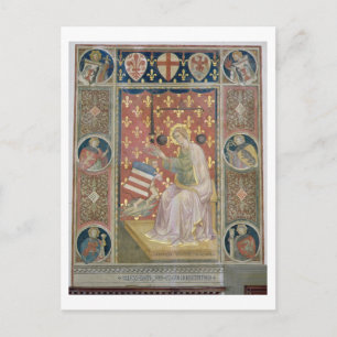 Militant Justice, from the Salone del Consiglio (C Postcard
