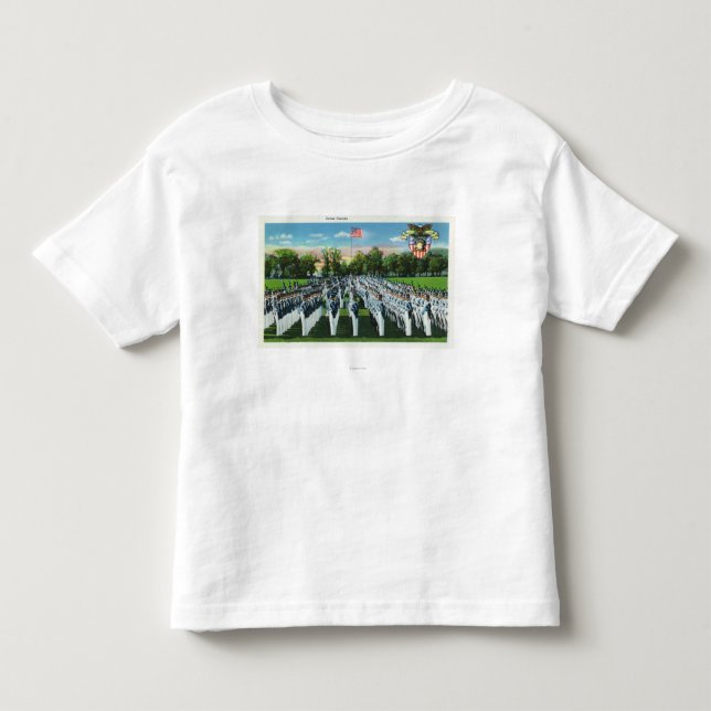 Military Academy Dress Parade Toddler T-shirt (Front)