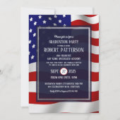 Military Academy Graudation Party Invitation (Front)