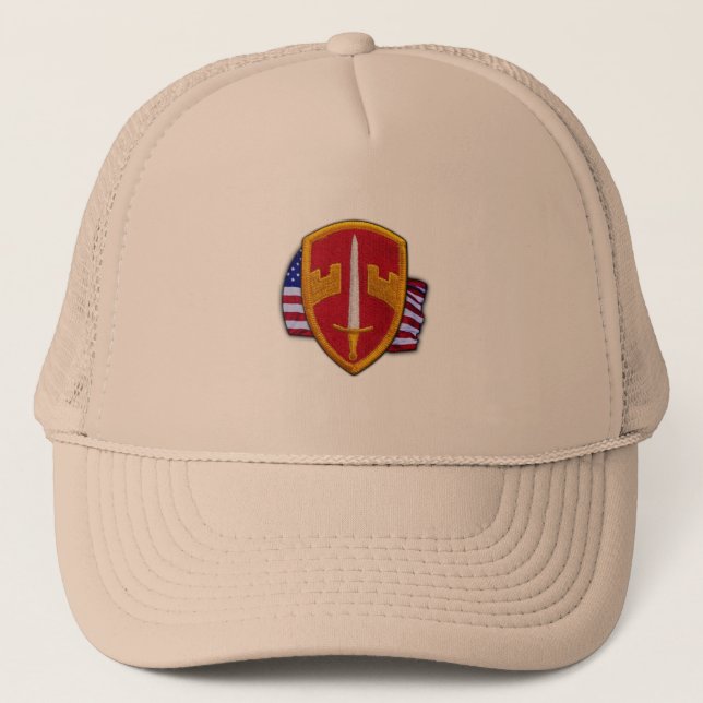 military advisor macv sog vietnam veterans vets ha trucker hat (Front)