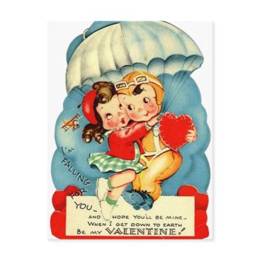 Military Air Force Valentine's Day Postcard Military Air Force Valentine's Day Postcard