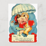 Military Air Force Valentine's Day Postcard
