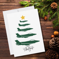 Military Airplane Christmas Tree & Photo Aviation