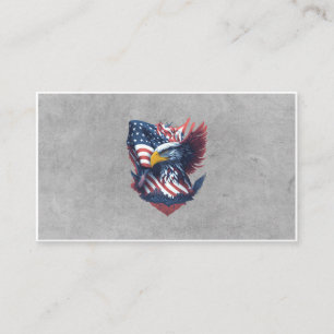 Military Armed Forces Recruiter USA Recruitment Business Card