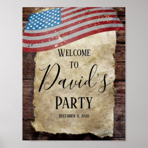 Military, Army, any party, welcome sign