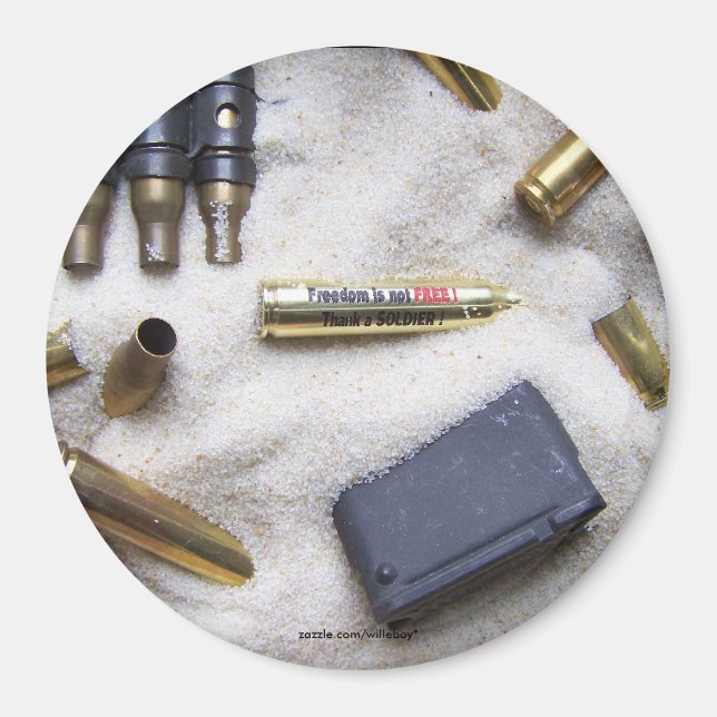 Military Army navy Air Force Marines Veterans Vets Magnet (Front)