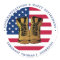 Military Army Retirement USA American Flag Party 