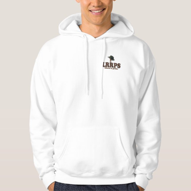 military army snipers sniper lrrp lrrps recon hoodie (Front)