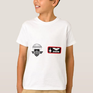 Military Aviator Jet Fighter Pilot Halloween Costu T-Shirt