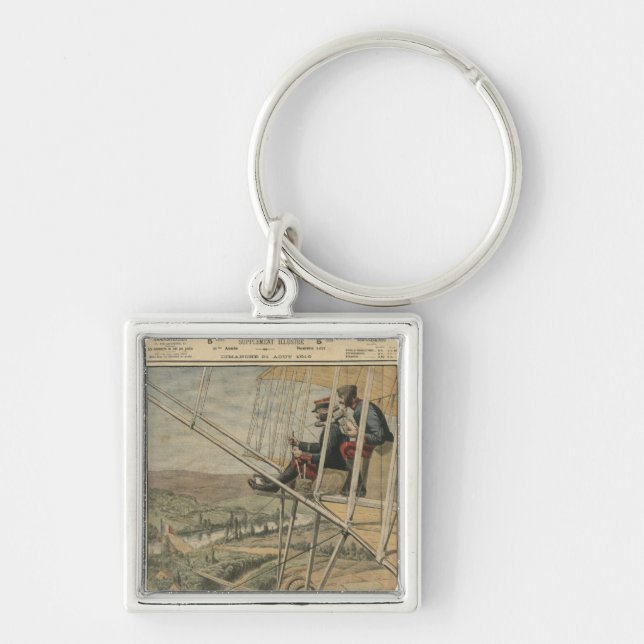 Military aviators on the Eastern front Keychain (Front)