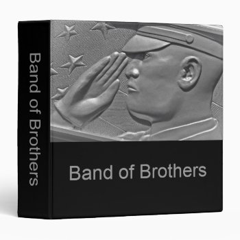Military Band Of Brothers Photo Album Binder by decembermorning at Zazzle