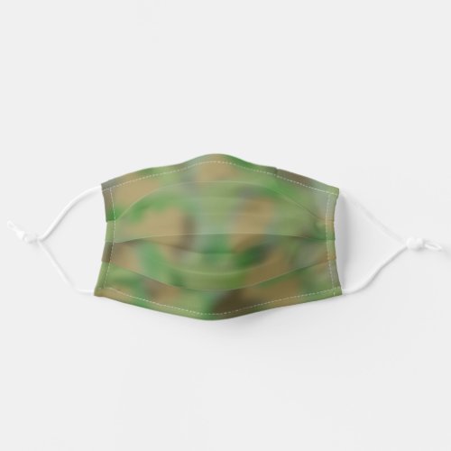 Military beige brown olive_green camouflage adult cloth face mask